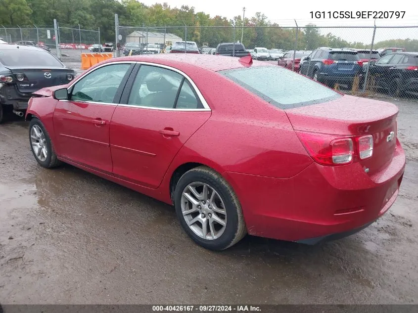 2014 Chevrolet Malibu 1Lt VIN: 1G11C5SL9EF220797 Lot: 40426167