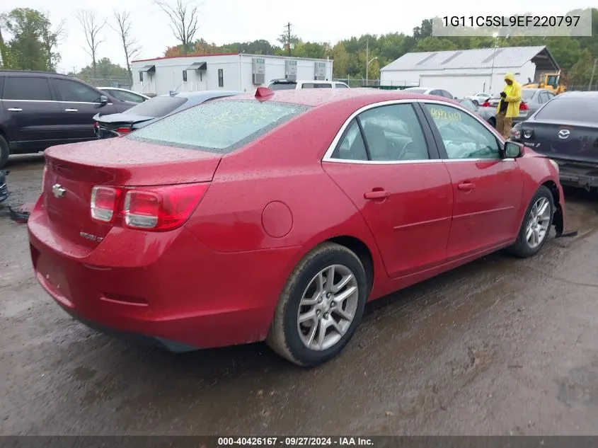 2014 Chevrolet Malibu 1Lt VIN: 1G11C5SL9EF220797 Lot: 40426167