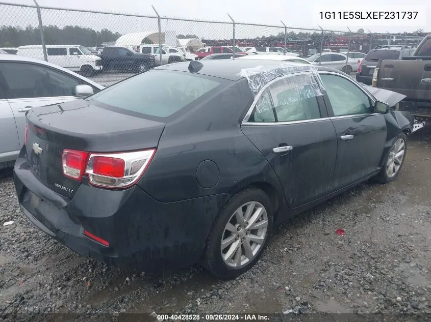 2014 Chevrolet Malibu 2Lt VIN: 1G11E5SLXEF231737 Lot: 40428528