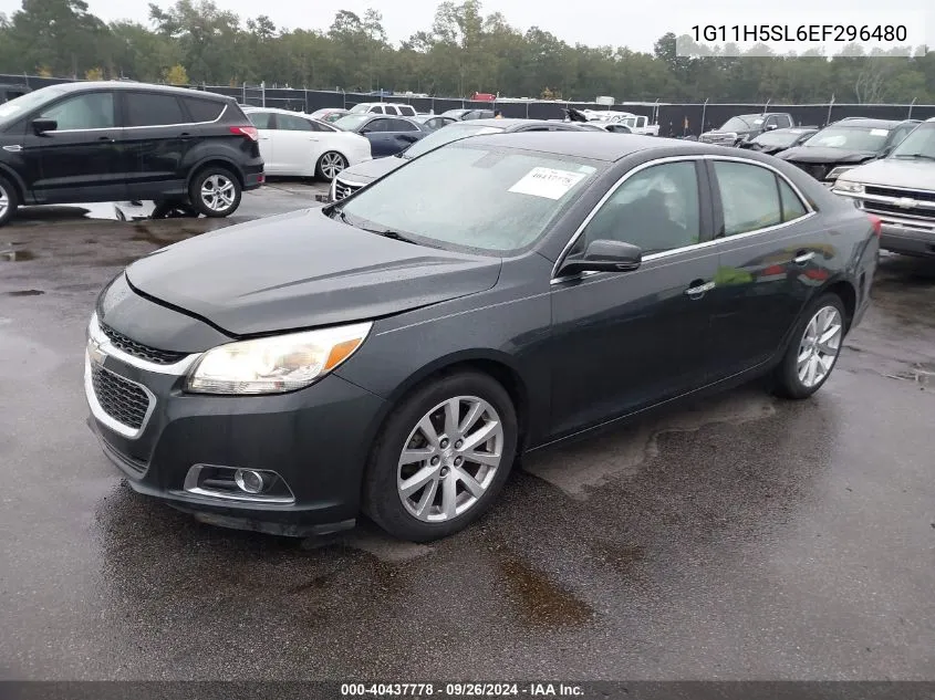 2014 Chevrolet Malibu 1Lz VIN: 1G11H5SL6EF296480 Lot: 40437778