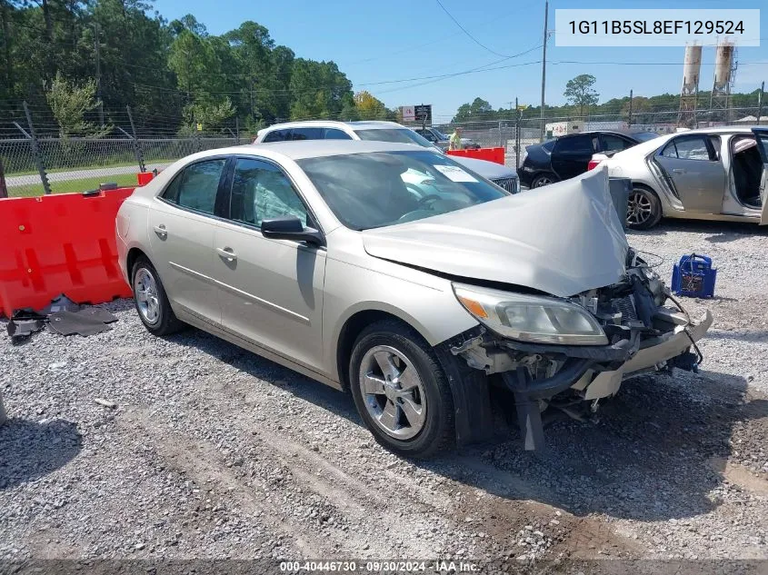 2014 Chevrolet Malibu Ls VIN: 1G11B5SL8EF129524 Lot: 40446730