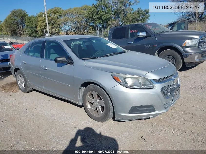 2014 Chevrolet Malibu 1Ls VIN: 1G11B5SL5EF127147 Lot: 40446941