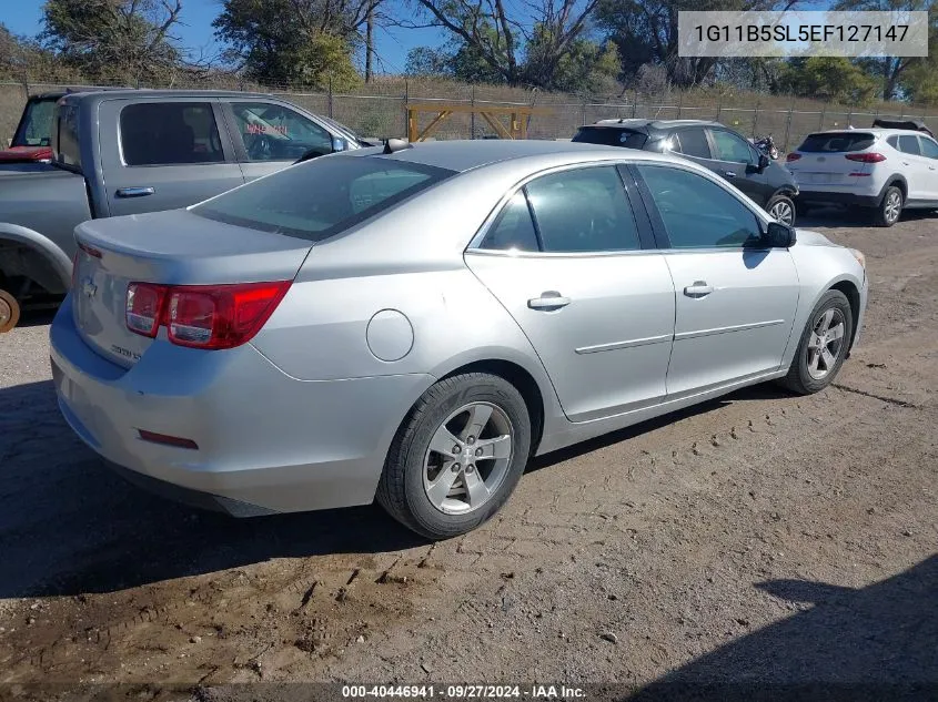 1G11B5SL5EF127147 2014 Chevrolet Malibu 1Ls