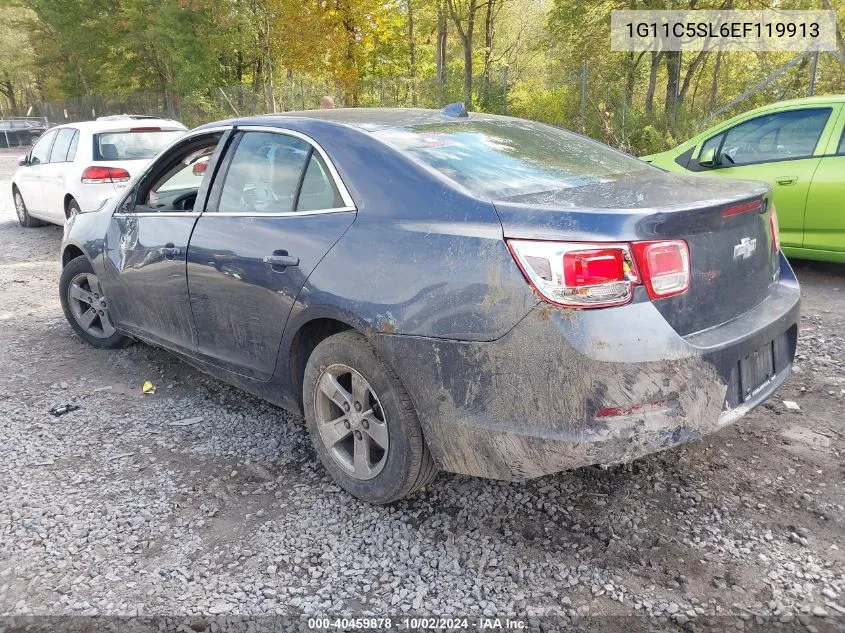 2014 Chevrolet Malibu 1Lt VIN: 1G11C5SL6EF119913 Lot: 40459878