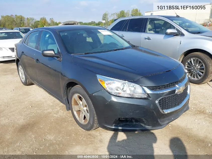 2014 Chevrolet Malibu 1Ls VIN: 1G11B5SL1EF160095 Lot: 40463930