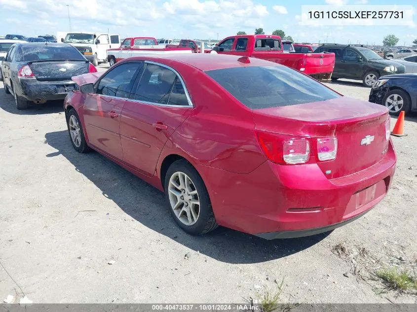 2014 Chevrolet Malibu 1Lt VIN: 1G11C5SLXEF257731 Lot: 40473537