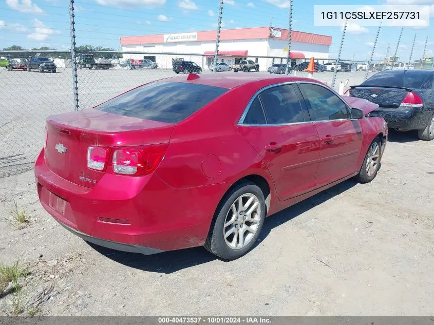 2014 Chevrolet Malibu 1Lt VIN: 1G11C5SLXEF257731 Lot: 40473537