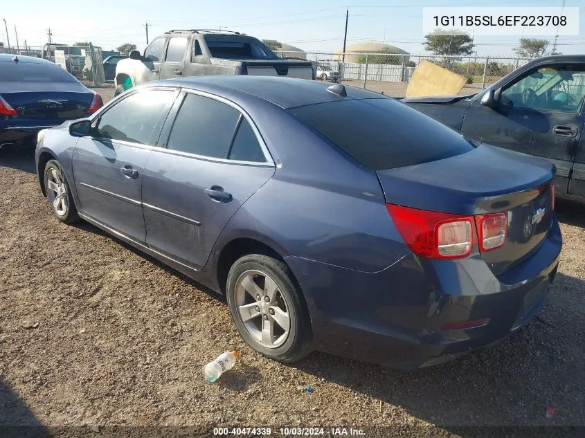 2014 Chevrolet Malibu 1Ls VIN: 1G11B5SL6EF223708 Lot: 40474339