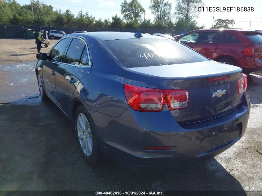 2014 Chevrolet Malibu 2Lt VIN: 1G11E5SL9EF186838 Lot: 40482415