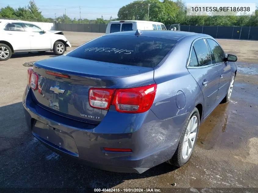 2014 Chevrolet Malibu 2Lt VIN: 1G11E5SL9EF186838 Lot: 40482415