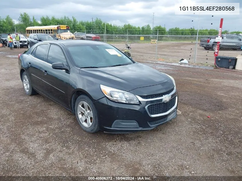 2014 Chevrolet Malibu 1Ls VIN: 1G11B5SL4EF280568 Lot: 40506372