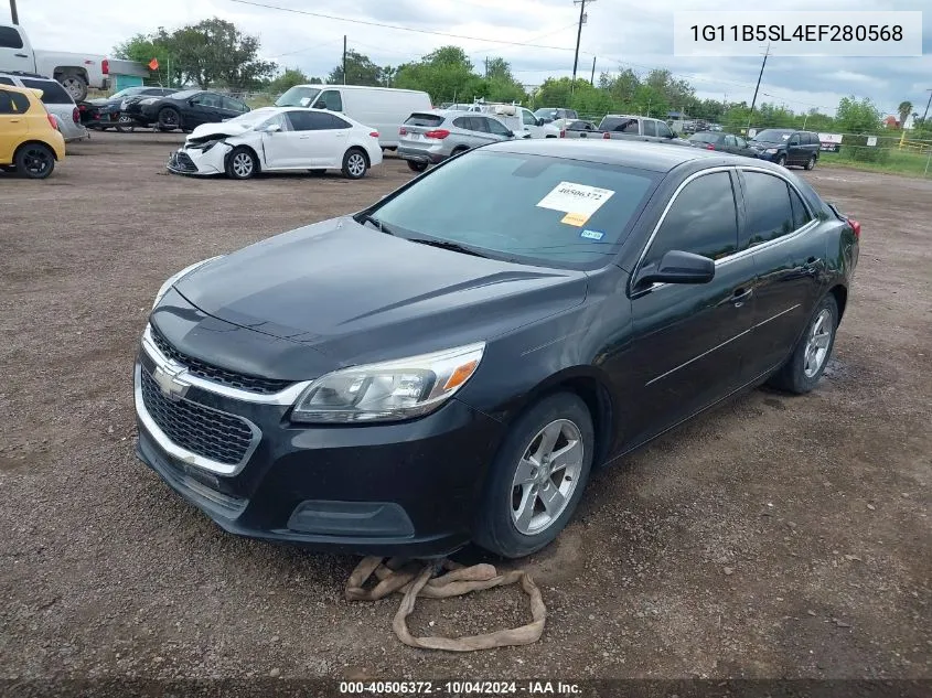 2014 Chevrolet Malibu 1Ls VIN: 1G11B5SL4EF280568 Lot: 40506372