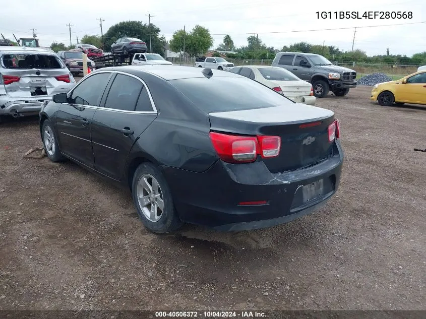 2014 Chevrolet Malibu 1Ls VIN: 1G11B5SL4EF280568 Lot: 40506372