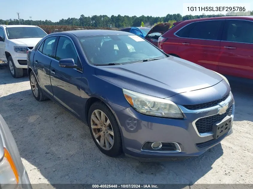 2014 Chevrolet Malibu Ltz VIN: 1G11H5SL3EF295786 Lot: 40525448