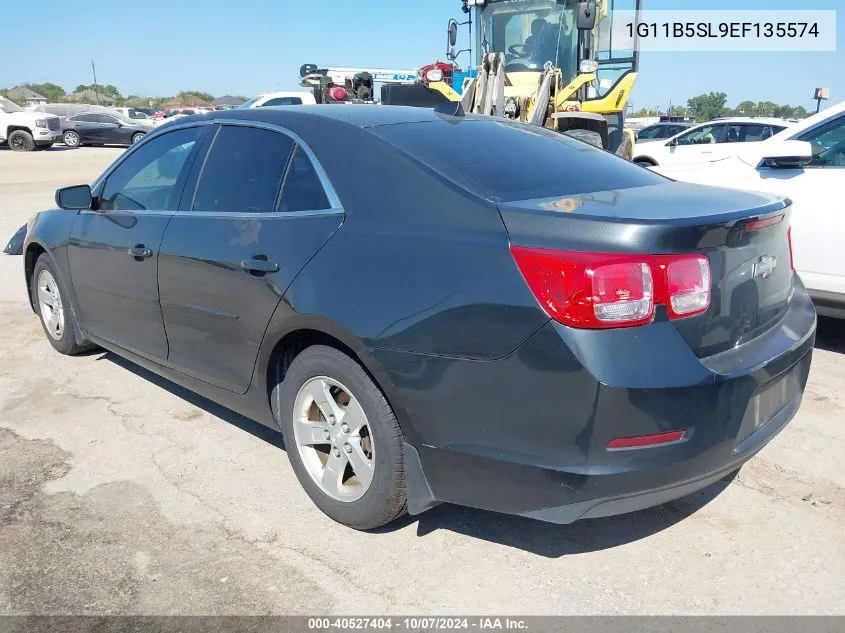 2014 Chevrolet Malibu 1Ls VIN: 1G11B5SL9EF135574 Lot: 40527404