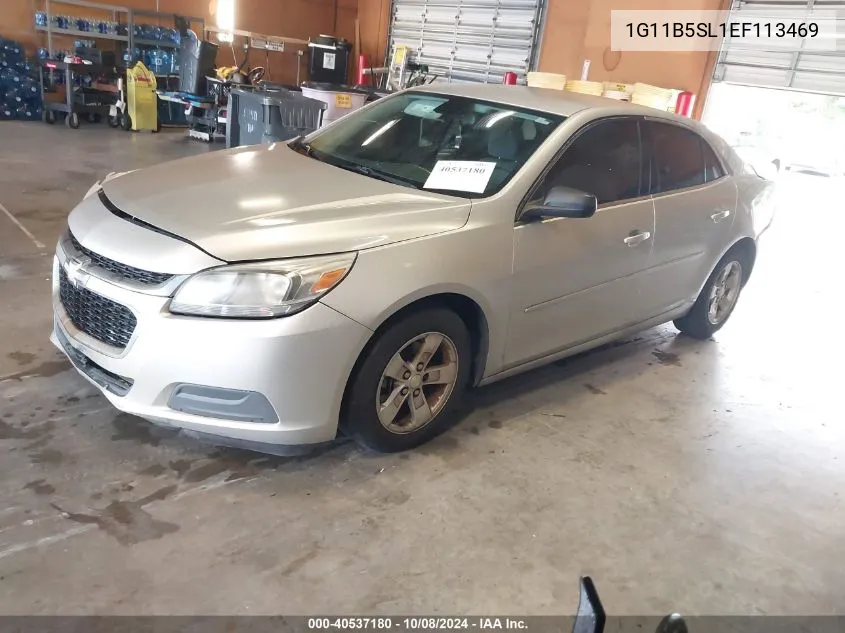 2014 Chevrolet Malibu 1Ls VIN: 1G11B5SL1EF113469 Lot: 40537180