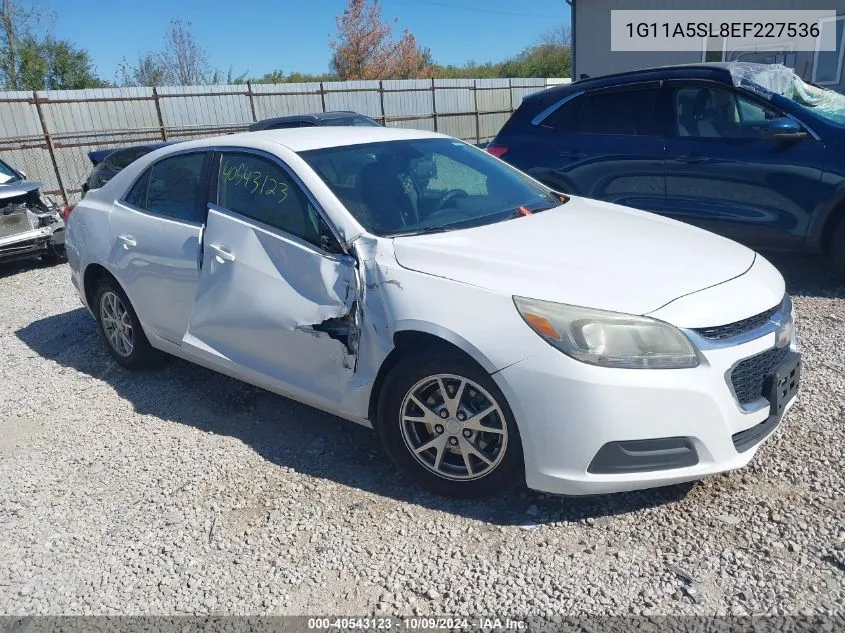 2014 Chevrolet Malibu Ls VIN: 1G11A5SL8EF227536 Lot: 40543123