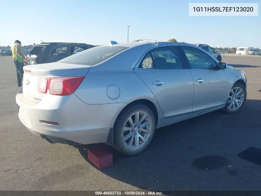 1G11H5SL7EF123020 2014 Chevrolet Malibu 1Lz