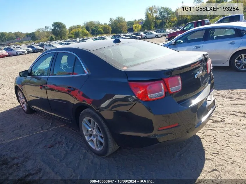 2014 Chevrolet Malibu 1Lt VIN: 1G11C5SLXEF193254 Lot: 40553647