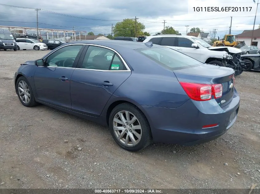 1G11E5SL6EF201117 2014 Chevrolet Malibu 2Lt