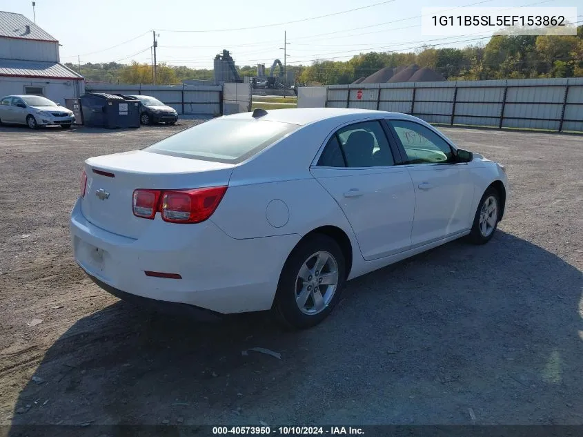 2014 Chevrolet Malibu 1Ls VIN: 1G11B5SL5EF153862 Lot: 40573950