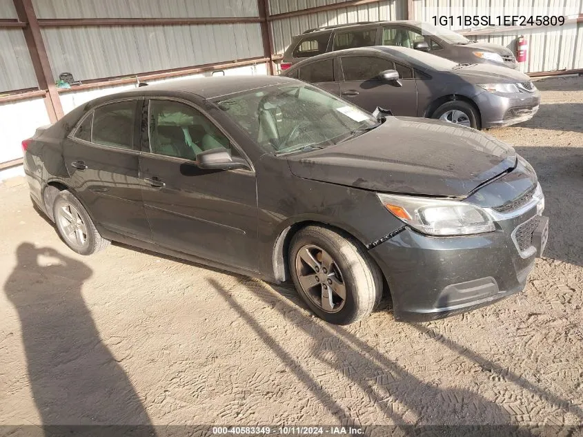 2014 Chevrolet Malibu 1Ls VIN: 1G11B5SL1EF245809 Lot: 40583349