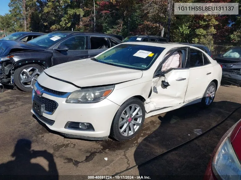 2014 Chevrolet Malibu Ltz VIN: 1G11H5SL8EU131137 Lot: 40591224