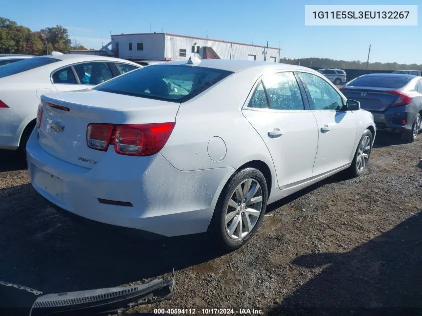 2014 Chevrolet Malibu 2Lt VIN: 1G11E5SL3EU132267 Lot: 40594112