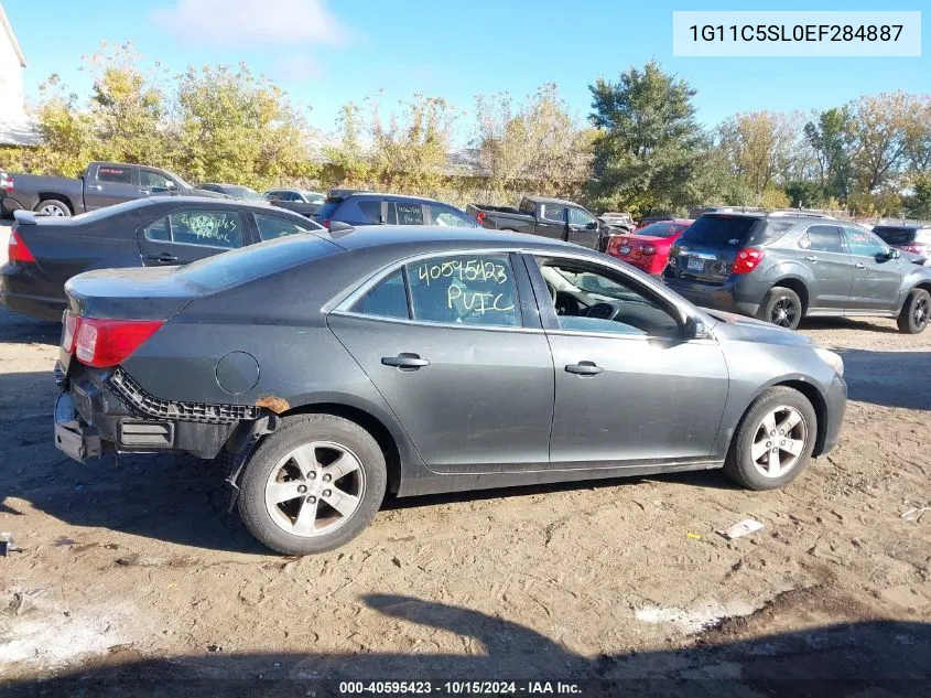 2014 Chevrolet Malibu 1Lt VIN: 1G11C5SL0EF284887 Lot: 40595423