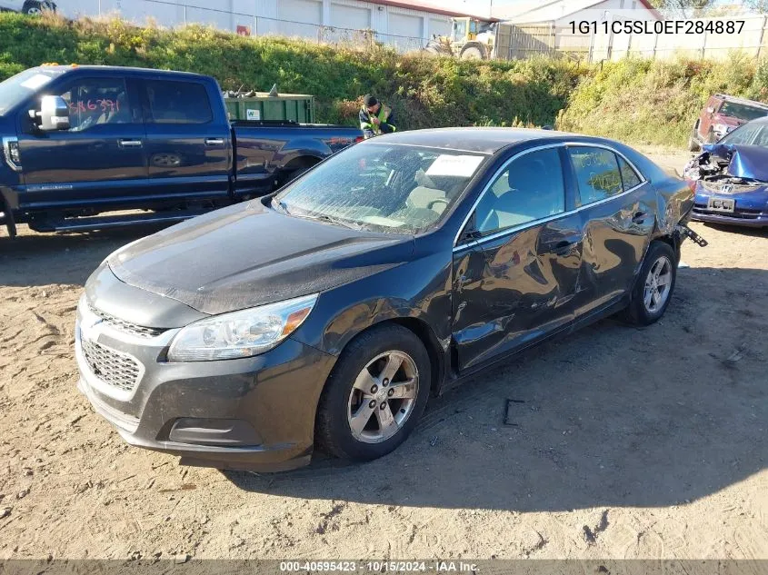 2014 Chevrolet Malibu 1Lt VIN: 1G11C5SL0EF284887 Lot: 40595423