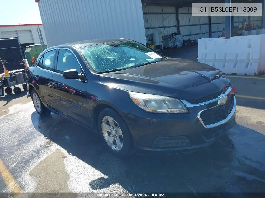 1G11B5SL0EF113009 2014 Chevrolet Malibu 1Ls