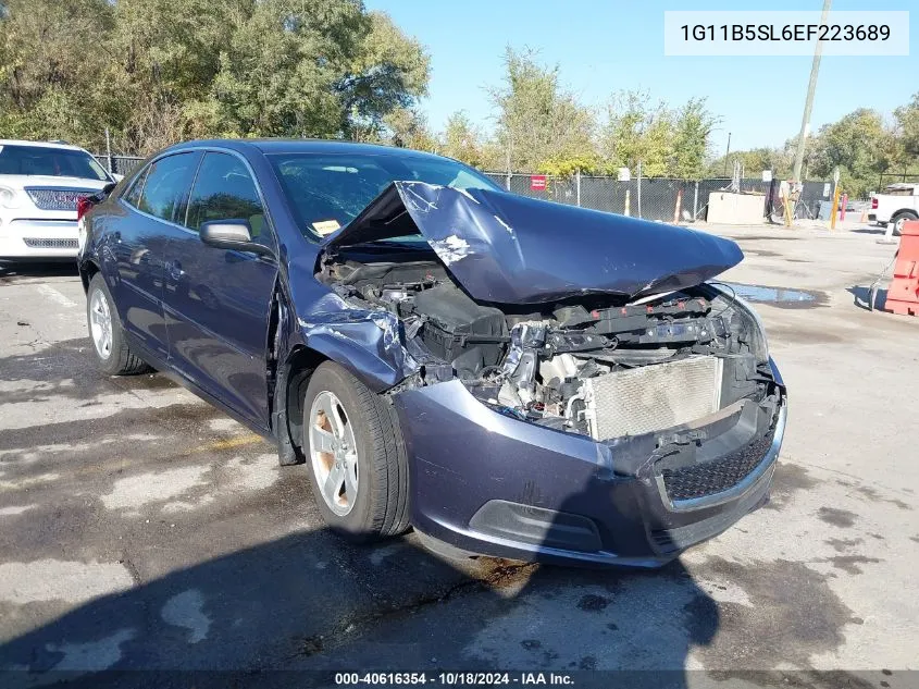 2014 Chevrolet Malibu 1Ls VIN: 1G11B5SL6EF223689 Lot: 40616354