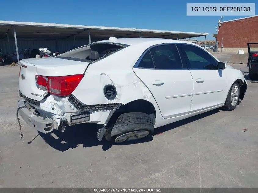 2014 Chevrolet Malibu 1Lt VIN: 1G11C5SL0EF268138 Lot: 40617672