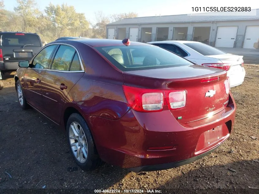 2014 Chevrolet Malibu VIN: 1G11C5SL0ES292883 Lot: 40622274