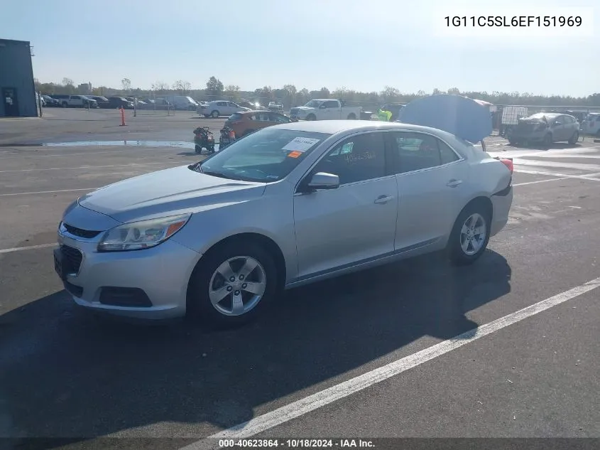 2014 Chevrolet Malibu 1Lt VIN: 1G11C5SL6EF151969 Lot: 40623864