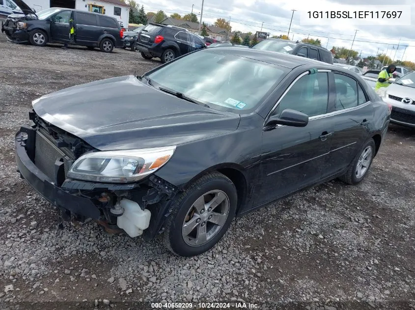 1G11B5SL1EF117697 2014 Chevrolet Malibu 1Ls