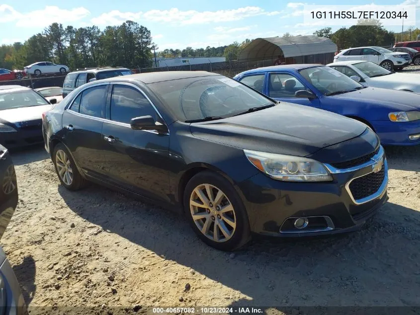 2014 Chevrolet Malibu 1Lz VIN: 1G11H5SL7EF120344 Lot: 40657082