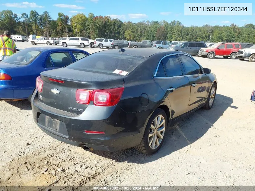 2014 Chevrolet Malibu 1Lz VIN: 1G11H5SL7EF120344 Lot: 40657082