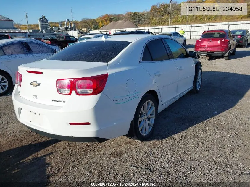 2014 Chevrolet Malibu 2Lt VIN: 1G11E5SL8EF234958 Lot: 40671206