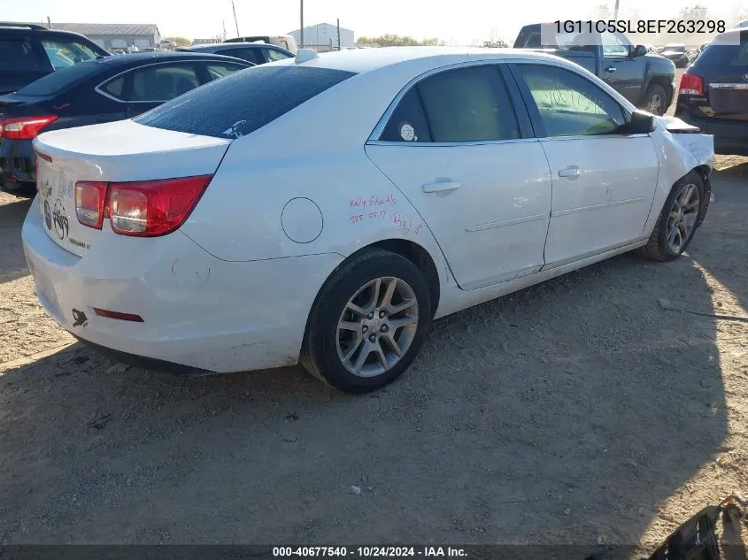 2014 Chevrolet Malibu 1Lt VIN: 1G11C5SL8EF263298 Lot: 40677540