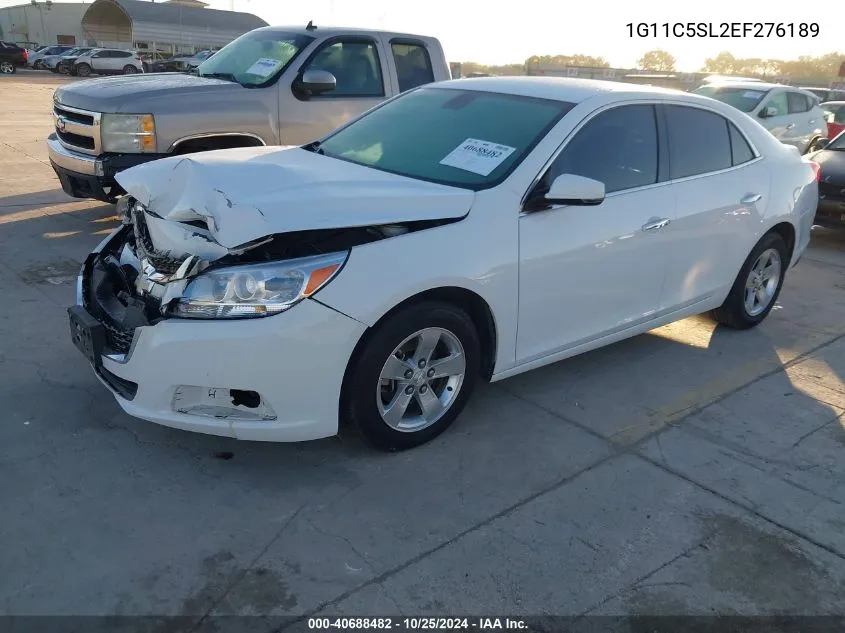 1G11C5SL2EF276189 2014 Chevrolet Malibu 1Lt