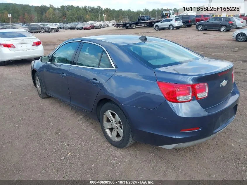 2014 Chevrolet Malibu 1Ls VIN: 1G11B5SL2EF165225 Lot: 40690986