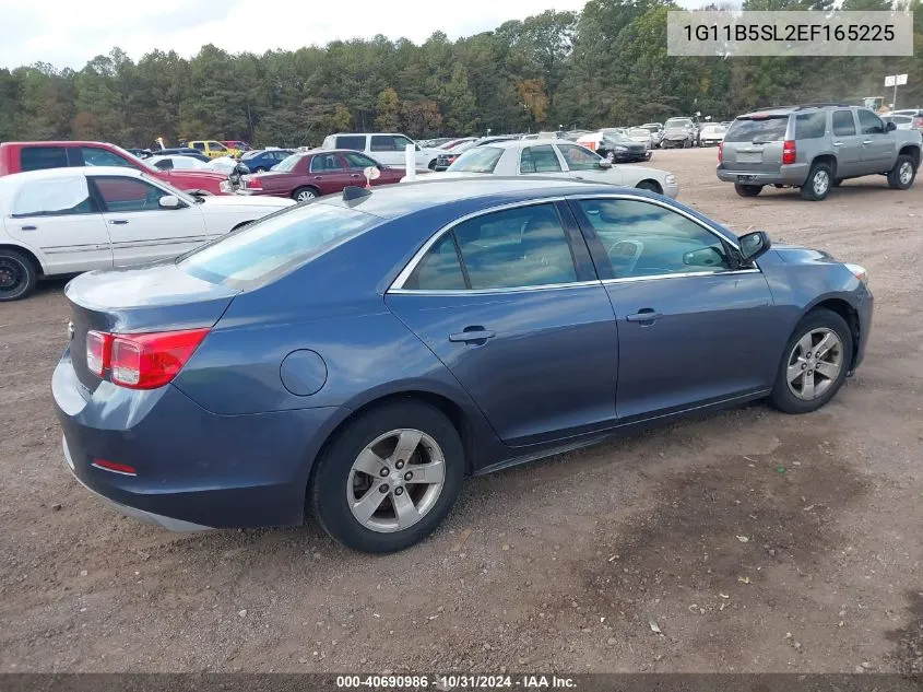 2014 Chevrolet Malibu 1Ls VIN: 1G11B5SL2EF165225 Lot: 40690986