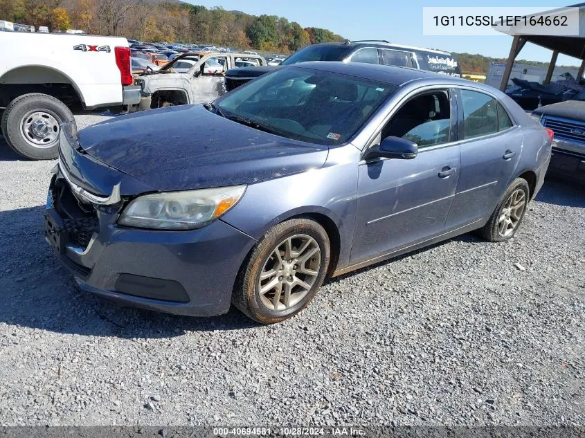 2014 Chevrolet Malibu 1Lt VIN: 1G11C5SL1EF164662 Lot: 40694581