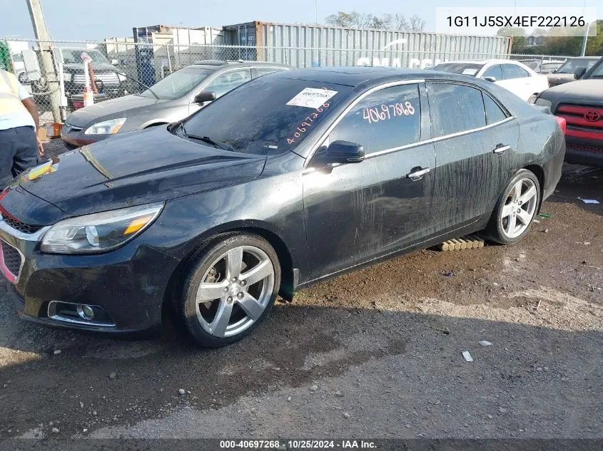 2014 Chevrolet Malibu 2Lz VIN: 1G11J5SX4EF222126 Lot: 40697268