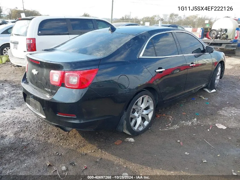 2014 Chevrolet Malibu 2Lz VIN: 1G11J5SX4EF222126 Lot: 40697268