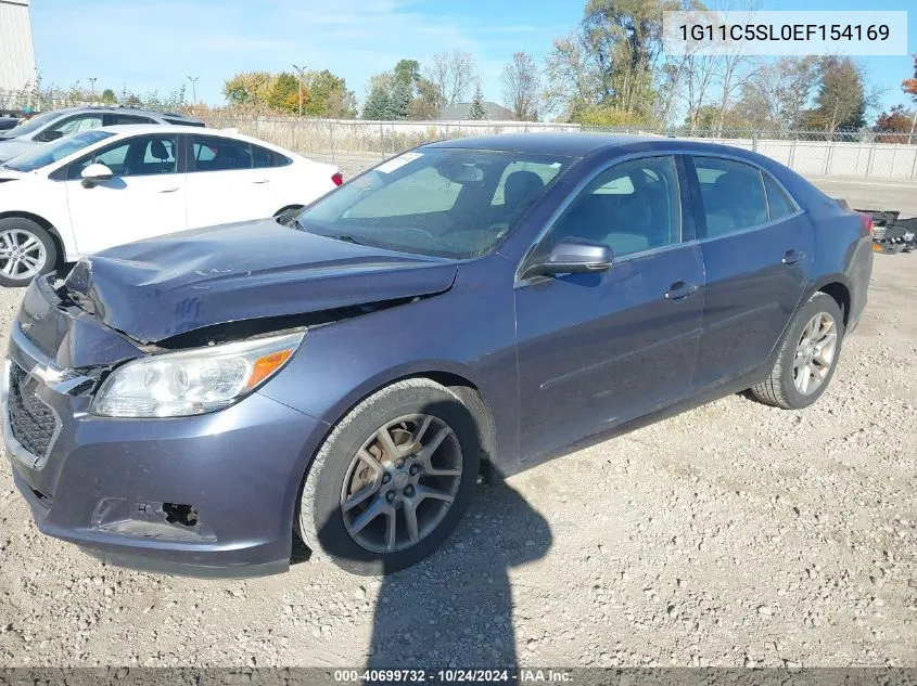 1G11C5SL0EF154169 2014 Chevrolet Malibu 1Lt