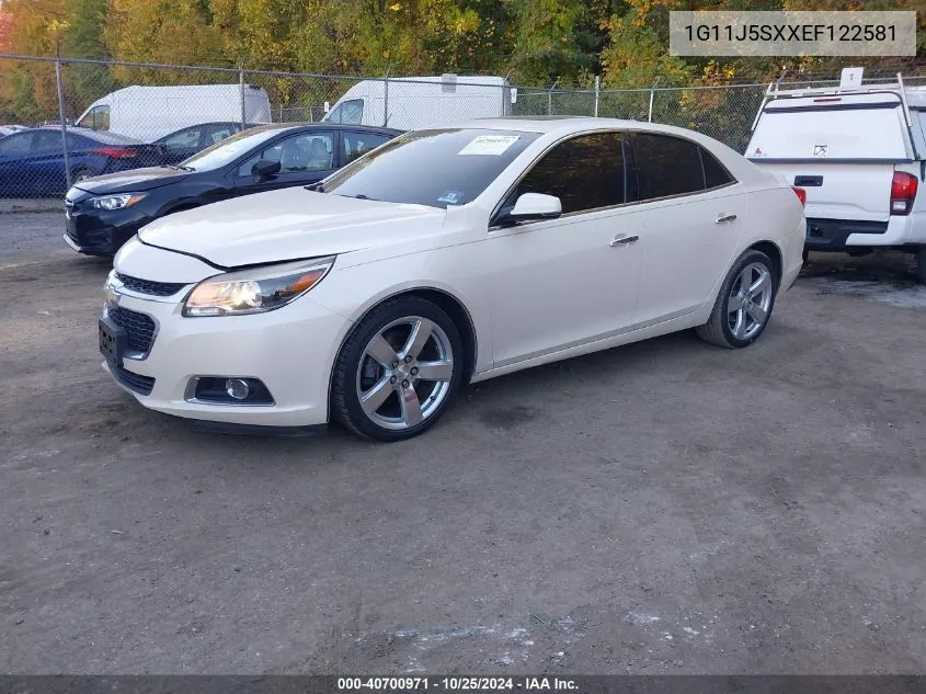 2014 Chevrolet Malibu 2Lz VIN: 1G11J5SXXEF122581 Lot: 40700971