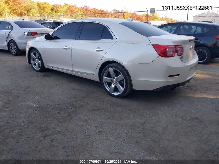 2014 Chevrolet Malibu 2Lz VIN: 1G11J5SXXEF122581 Lot: 40700971