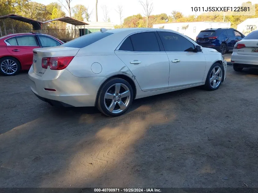 2014 Chevrolet Malibu 2Lz VIN: 1G11J5SXXEF122581 Lot: 40700971